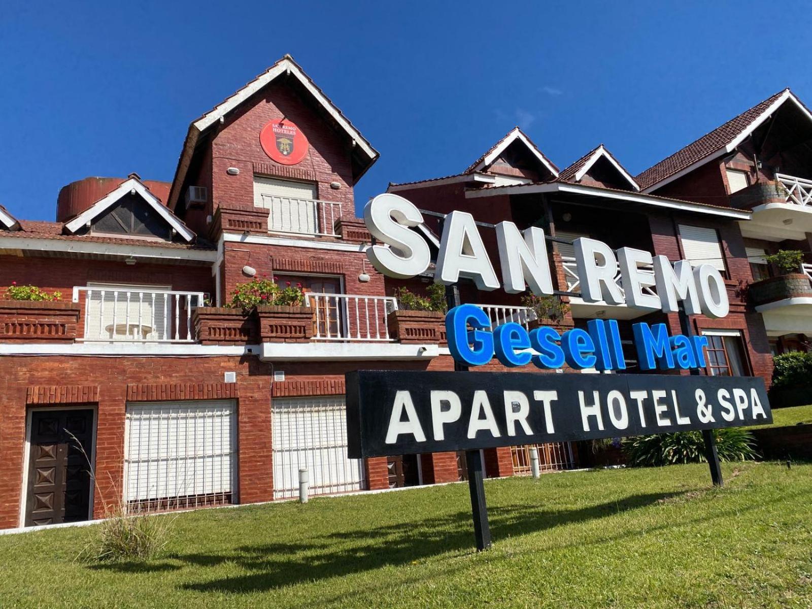 San Remo Gesell Mar Apart Вила Гесел Екстериор снимка